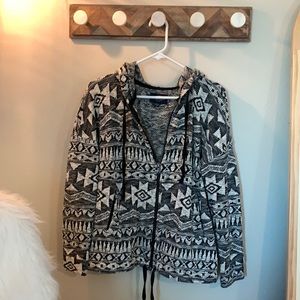 American eagle, small zip up jacket.